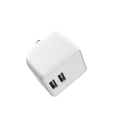 Flip Foldable Prong 5V2.4A FCC DOE VI USA Wall Charger