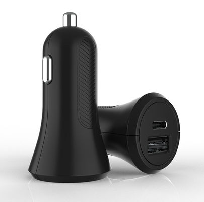 5V2.4A PD18W Dual Port Car Charger
