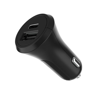 Dual Port Car PD18W 5V2.4A USB C PD Charger