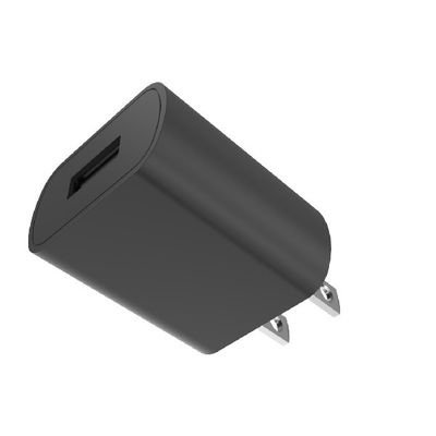 Single USB 5V1A UL USA Wall Charger with Fixed Plug