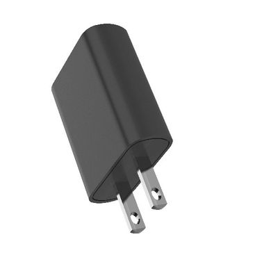 Single USB 5V1A UL USA Wall Charger with Fixed Plug