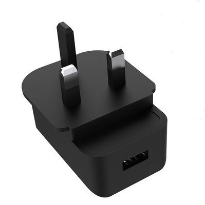 OEM ODM 5V2.4A UK USB Charger Plug with Single USB Port