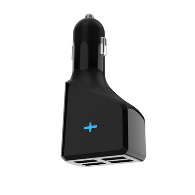 Total Four USB Port  Smart IC 5V4.8A 24W Multiple Car Charger Socket