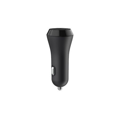 PC ABS FCC ROHS 5V2.1A Dual Iphone Car Charger USB-A