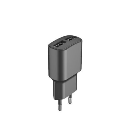 100-240V Dual Ports 12W 5V2.4A European USB Charger
