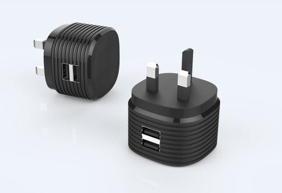 ErP 5V3.4A UK Mains Charger Dual USB Ports Portable