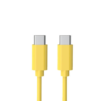 1M Type C To Type C Cable 2.0 5V 3A PVC Braided Charger Cords