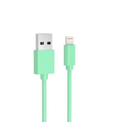 28AWG 2.4A MFI 480Mbps USB A To Lightning Data Charger