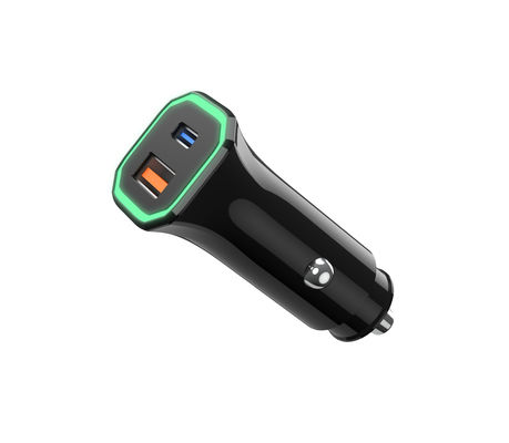 A C Output PD20W 9V2.22A PD QC Car Charger 5V3A PC ABC