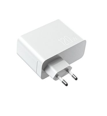 120W 15V3A USB C GaN Wall Charger Anti Fire Plastic