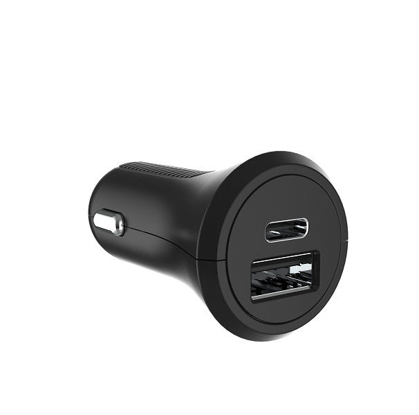 5V2.4A PD18W Dual Port Car Charger
