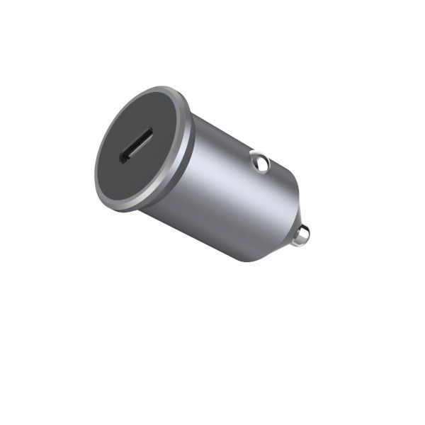 FCC Type C USB PD18W QC3.0 5V3A Single Port Car Charger
